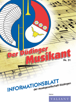 Nr. 31 - Musikgesellschaft Düdingen
