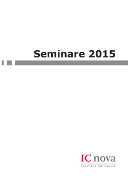 ICnova Seminarkatalog 2015.indd