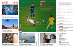 Inhaltsverzeichnis Das aktuelle P.M. Magazin