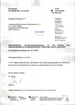 EINGEGANGEN - Wanderfische.de
