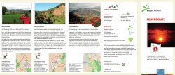 Feuerroute (Faltblatt) - Rhein Voreifel Touristik