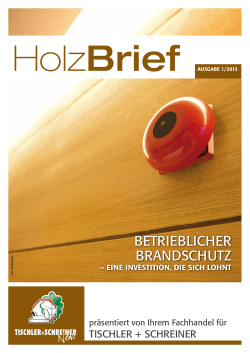 Holzbrief 1/2015