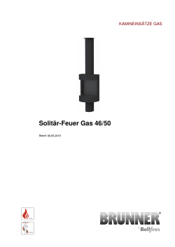Solitär-Feuer Gas 46/50
