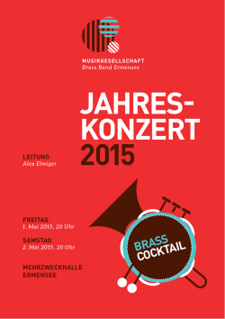 JAHRES- - Brass Band Ermensee