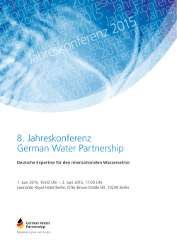 Jahreskonferenz 2015 &middot; Jahreskonferenz 2015