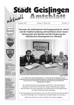 Amtsblatt Geislingen KW13