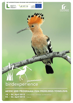 24. April 2015 - pannonian BirdExperience