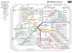 Plan Stadtbahn Hannover