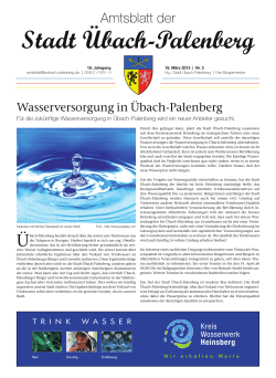 Amtsblatt - Stadt Übach Palenberg