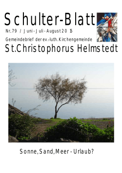 Schulter-Blatt - St. Christophorus Helmstedt
