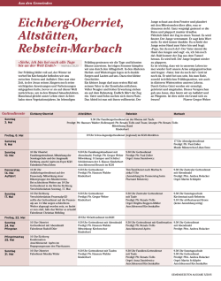 Eichberg-Oberriet, Altst&auml;tten, Rebstein-Marbach