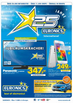 JUBIL&Auml;UMSKRACHER!