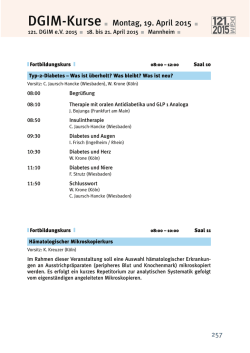 Hochaufl&ouml;sende (high resolution) Manometrie der Speiser&ouml;hre