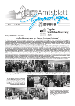 Amtsblatt vom 15.05.2015