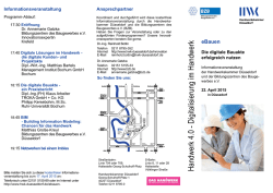 Handwerk 4.0 - Digitalisierung im Handwerk