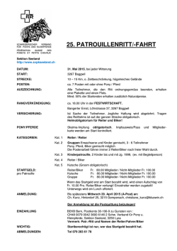 Ausschreibung