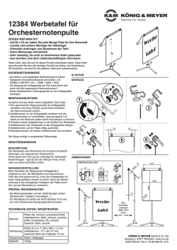 12384 Werbetafel fu r Orchesternotenpulte