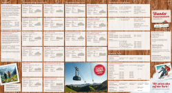 Sommer Panoramakarte - Arosa