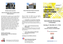 Grenchner Museen Flyer IMT 2015