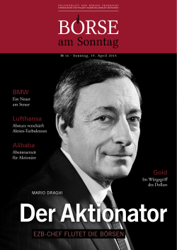 PDF - BÖRSE am Sonntag