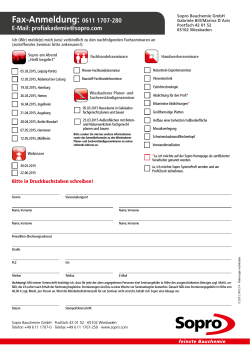 Fax-Anmeldung: 0611 1707-280 E-Mail: profiakademie - Zert