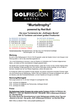 Murtaltrophy powered by Springer-Reisen