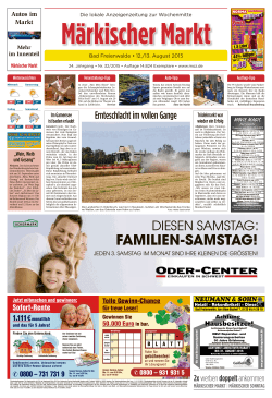 Weiterlesen... - Märkische Oderzeitung