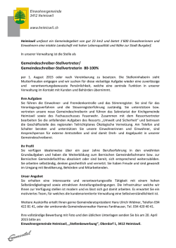 Stelleninserat
