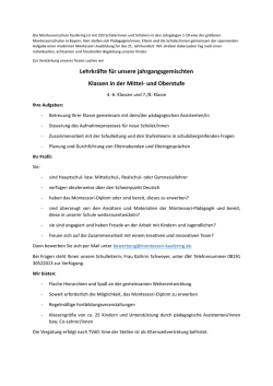 Informationen Lehrkräfte