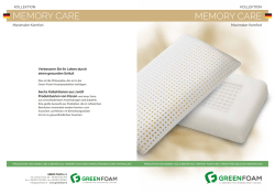 MEMORY CARE MEMORY CARE