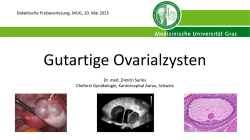 Gutartige Ovarialzysten