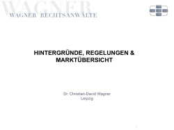 Herr Dr. Christian-David Wagner, Wagner