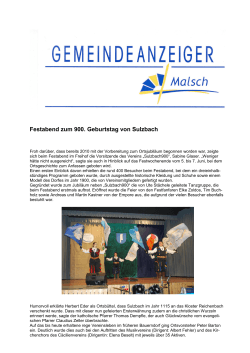GA12-2015 - Gemeinde Malsch