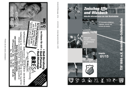 Ausgabe 1 / 2015 - TSV Armsheim