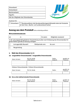 Vorlage Wahlprotokoll für Ortsverbände PDF