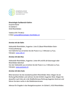 Anreisebeschreibung als pdf-Datei zum Ausdrucken öffnen