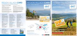 region villach card region villach card