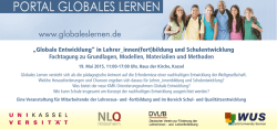 Flyer zur Fachtagung - Portal Globales Lernen