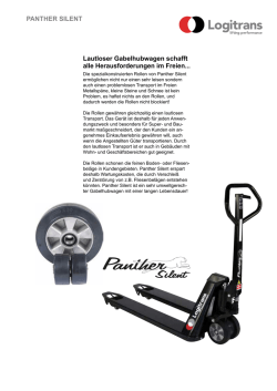 HS Panther Black Prospekt - logitrans