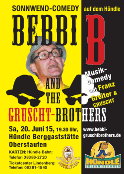 Bebbi B. and the Gruscht Brothers