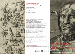 Hieronymus BOSCHs Erbe - Staatliche Kunstsammlungen Dresden