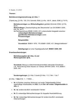 8. Stunde 13.04.2015