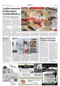 Azubis sammeln Erfahrung in Nachbarländern