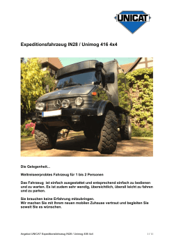 Expeditionsfahrzeug IN28 / Unimog 416 4x4
