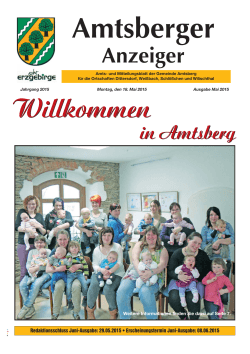 Willkommen Willkommen - in der Gemeinde Amtsberg