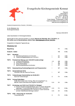 PDF - 42 KB - Evangelische Kirchengemeinde Kemnat