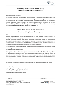 Tagungsprogramm zum
