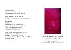 Programm Unterlengenhardt Juni 2015