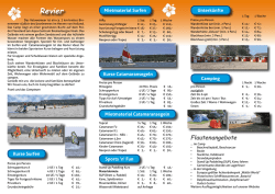 Infoprospekt 2015 - Surfcamp Veluwemeer