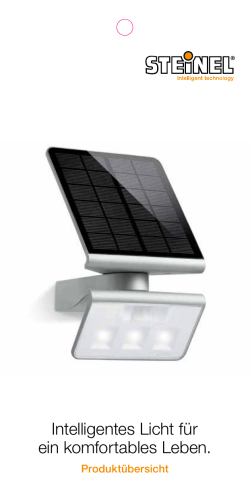 Intelligentes Licht f&uuml;r ein komfortables Leben.